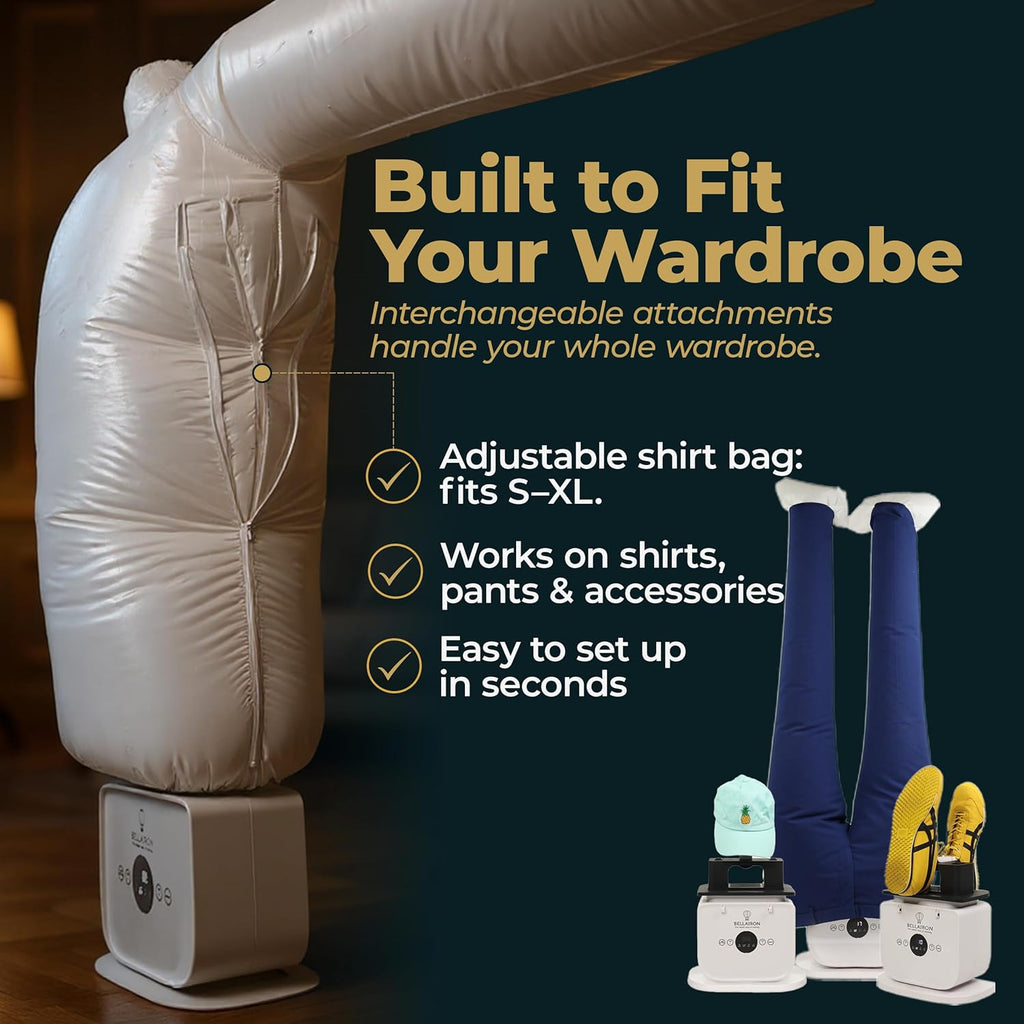 Original Automatic Hot Air Garment Dryer & Iron – Hands-Free Wrinkle Remover for Shirts & Pants, Designed for Reliable Everyday Use