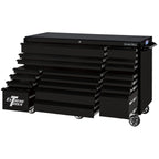 Extreme Tools RX250 Series 72-in x 30-in Roller Cabinet 19-Drawer 250 lb Drawer Slides
