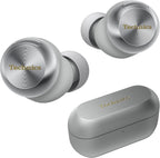 Technics Reference Class Hi-Fi Wireless Earbuds  Dolby Atmos with Head Tracking  Adaptive Noise Cancelling  3 Device Multipoint  10-hr Battery  Wireless Charging  Improved Fit - EAH-AZ100-S (Silver)