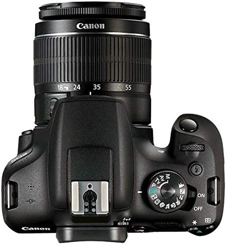 Canon EOS Rebel T7 DSLR Camera with EF 18-55mm with EF 75-300mm Double Zoom Kit Bundle with 500mm Preset Telephoto Lens  32GB Memory Card  Tripod  Paintshop Pro and Accessories (10 Items)