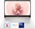 HP 14″Rose Gold Lightweight Laptop  with Office 365 & Copilot AI  Intel Processor  4GB RAM Memory  64GB SSD + 1TB Cloud Storage