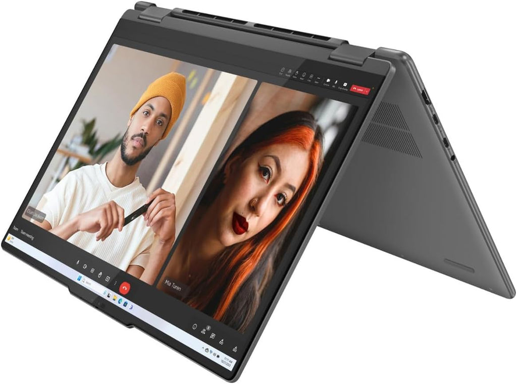 Lenovo Yoga 7i 2-in-1 Laptop  16" 2K Touchscreen Display  Core Ultra 7 155U (Up to 4.80 GHz)  16GB DDR5  1TB PCIe SSD  Wi-Fi 6E  Backlit KB  FP Reader  TB 4  Webcam  Keypad  PDG HDMI  Win 11 Pro