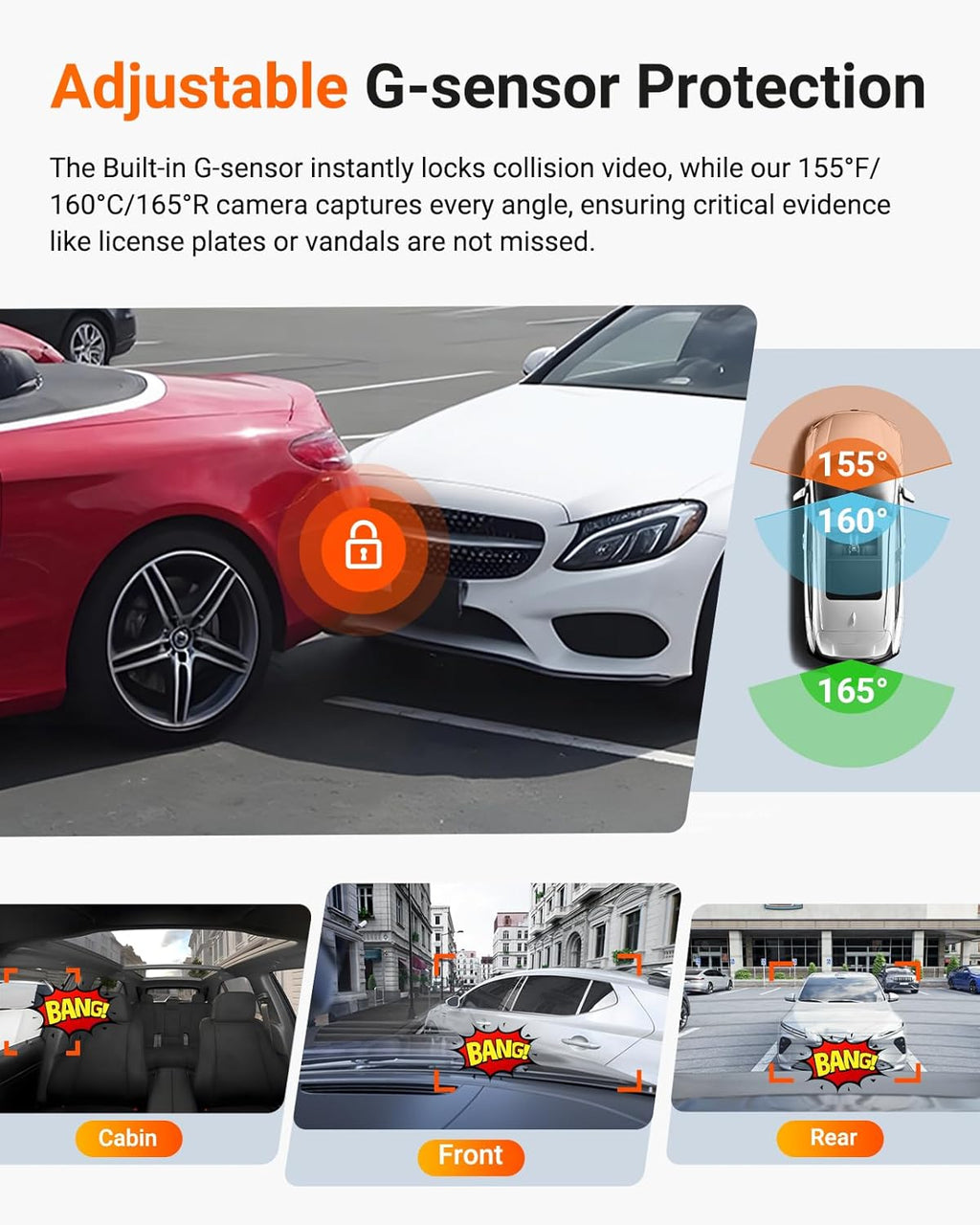 Vantrue N4 Pro S 4K 3 Channel Dash Cam w/Triple STARVIS 2  4K+1080P+2.5K Front Inside Rear Dash Camera  4+2.5K Dual Channel  HDR IR Night Vision  Voice Control  Parking Mode  GPS  Wi-Fi  Support 1TB