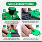 G Sharp Edge Chisel Sharpener - Chisel Sharpening Kit - Sharpens Blades from 3mm to 85mm Wide - Light, Robust and Easily Transported
