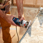 BOSCH PR20EVS Colt 1.0 HP Variable-Speed Palm Router - 5.6 Amp Motor, Soft Start, Constant ResponsCircuitry, Ergonomic Grip, Rugged Aluminum Base, Fixed, Quick-Clamp System, 1/4" Collet