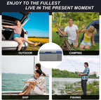 X15 12 Volt Refrigerator,Mini Portable Freezer,16 Quart(15.6L) Electric Cooler,12V Car Fridge APP Control,12/24V DC 100-240V AC for Ourdoor, Camping, Travel, Truck,RV, Boat -4℉~68℉