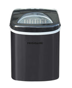 Frigidaire Countertop Portable, 26 lb per Day Bullet Ice Maker Machine (Black Stainless Steel)