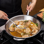 Fissler M5 Pro-Ply 5-ply Stainless Steel Frying Pan, 12.6 Inch