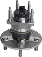 Detroit Axle - 4pc Front & Rear Wheel Bearing Hubs Assembly for Chevrolet Malibu 2004-2012 Cobalt 2009-2010 HHR 2008-2010, Pontiac G6 2005-2010, Saturn Aura 2007-2009, 5-Lug w/ABS