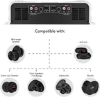 Taramp's DS 2000x4 2 Ohms 2000 Watts RMS 4-Channel 500x4 Watts RMS  Class D Full Range  Crossover High / Low Pass Fixed Bridgedable Car Audio Amplifier