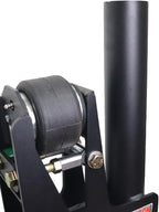 Shocker 30K Gooseneck Air Hitch & 9" Extension Shift Lock Coupler for 2-5/16" Ball, Round 4" Blank (No Pin Hole)