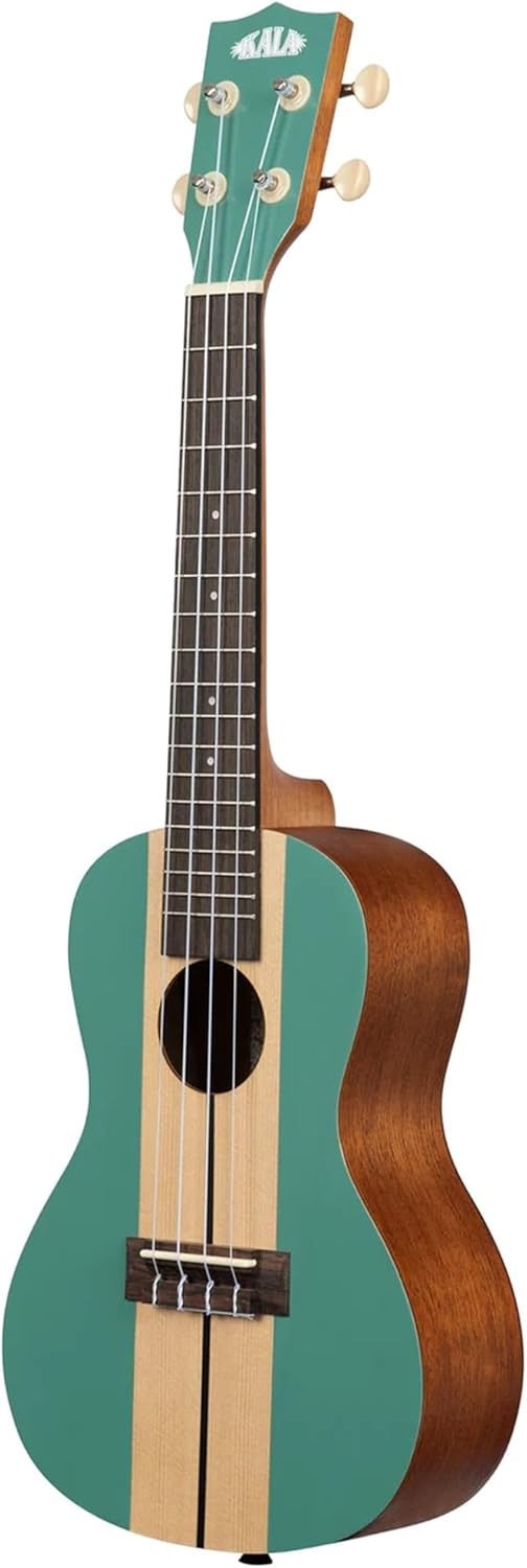 Kala KA-SURF-WIPEOUT Wipeout Surfboard Ukulele Bundle with Gig Bag, Tuner, Aquila Strings, Strap, Austin Bazaar Instructional DVD, and Polishing Cloth