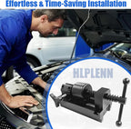 Fitting Installation Tool Kit for 4AN-12AN Hoses, Universal an Hose Assembly Tool & Fuel Line Fittings Removal Tool with 6 Dies (4,6,8,10,12AN) - Works with CPE & All Brands Fuel Lines
