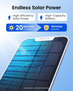 REOLINK First 4K Solar Security Cameras Wireless Outdoor, Argus PT Ultra+Solar Panel, 360° Pan Tilt Auto-Tracking, 8MP Color Night Vision, 2.4/5 GHz Wi-Fi 6, No Subscriptions, Home Hub Compatible