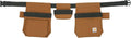 Carhartt Orginizational Tool Belt, Durable, Adjustable Water-Resistant Belt Organizer, Adjustable Utility Belt (Brown)