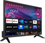 Supersonic SC-2426SDVD 24-inch LED Smart HDTV w/DVD Player  ATSC & NTSC System  3X HDMI  1080p  WiFi  USB  Multi Language OSD  AC/DC Compatible for Home  Kitchen  or RV Camper  DC Car Cord Included