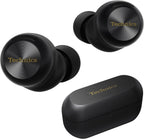 Technics Reference Class Hi-Fi Wireless Earbuds  Dolby Atmos  Head Tracking  Adaptive Noise Cancelling  3 Device Multipoint  10-hr Battery  Wireless Charging  in Ear Headphones - EAH-AZ100-K (Black)
