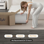 ETMOON 12 Inch Twin XL Mattress, Hybrid Memory Foam Mattress, Medium Firm for Side & Back Sleepers, Motion Isolation, Reinforced Edges, Targeted Back Support, No Fiberglass, Bed in a Box