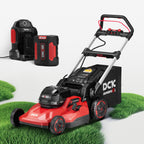 58V 21" Electric Lawn Mower Cordless Self-Propelled Lawn Mower  Brushless Motor  3-in-1 (Mowing/Collecting/Mulching)  7 Cut Heights  Foldable  LED Light  7.5Ah Battery & Charger(60Min runtime)