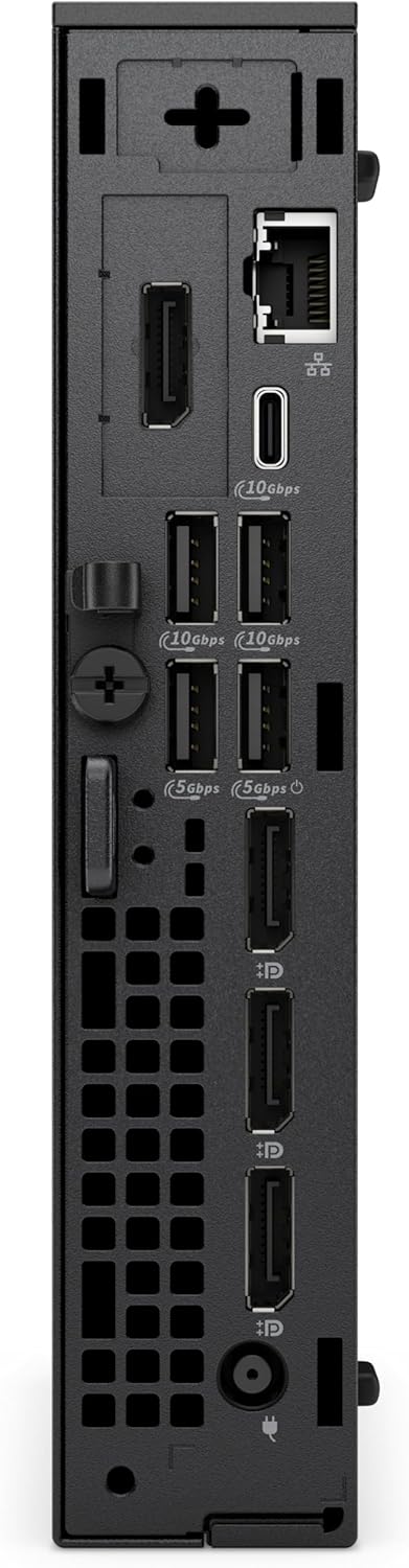Dell Pro Micro Plus Mini PC (Next Gen OptiPlex 7000 MFF)  Bussiness Desktop Computer AI PC  Intel 14-Core Ultra 5 235T (Beat i7-13700T)  16GB DDR5  512GB SSD  WiFi 6  Bluetooth  4X DP  Windows 11 Pro