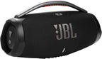 JBL Boombox 3 Black Portable Bluetooth Speaker with Massive Sound  Deepest Bass  IPX7 Waterproof  24H Playtime  PartyBoost