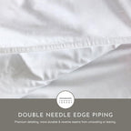 Highland Feather Tencel Organic Cotton Shell White Down Comforter 725 Super Fill Power Fluffy Duvet Insert Manufactured in Canada Ultra-Soft Lightweight (Winter, Full)