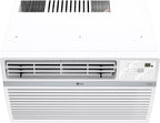 LG LW1024RSMX Window Conditioner, Wi-Fi Enabled w/Remote, 450 Sq.Ft, 4-Way Air Deflection, 3 Cooling and Fan Speeds, 115V, 10,000 BTU, White
