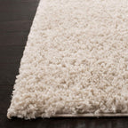 SAFAVIEH August Shag Collection X-Large Area Rug - 12' x 15', Beige, Solid Design, Non-Shedding & Easy Care, 1.2-inch Thick Ideal for High Traffic Areas in Living Room, Bedroom (AUG900D)