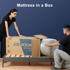 Queen Size Mattress Firm Mattress 14 Inch for Back Pain Relief,Breathable Cooling Ice Silk Top,Gel Memory Foam, Individual Pocket Spring, Hybrid Mattress Queen in a Box CertiPUR-US Certified