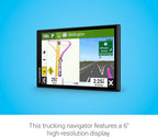 Garmin dezl OTR610  Large  Easy-to-Read 6" GPS Truck Navigator  Custom Truck Routing  High-Resolution Birdseye Satellite Imagery