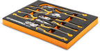 GEARWRENCH 5 Piece PITBULL Cushion Grip Pliers Set in Foam Storage Tray - GWMSPLR01