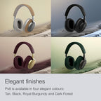 Bowers & Wilkins Limited Edition Px8 Over-Ear Bluetooth Headphones  Advanced Active Noise Cancellation Wireless Headphones  Luxurious Materials  30-Hr Battery Life  15-Min Quick Charging  Dark Forest