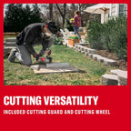 CRAFTSMAN V20 4 1/2 Cordless Angle Grinder, Brushless Small Grinder, Tool Only (CMCG452B)