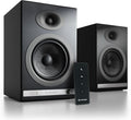 Audioengine HD5 Premium Powered Speakers | 150W Audiophile-Grade Bluetooth 5.0 with aptX HD | Built-in 24-Bit DAC | Real Wood Veneer | Bookshelf Speakers for Home Audio  Studios & Vinyl