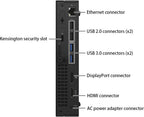 Dell Optiplex 3040 Micro Mini Desktop Computer PC, 6th Gen Core 3.20 GHz, 8GB RAM, 256GB SSD, WiFi, Bluetooth, Keyboard & Mouse, Windows 11 Pro (Renewed)