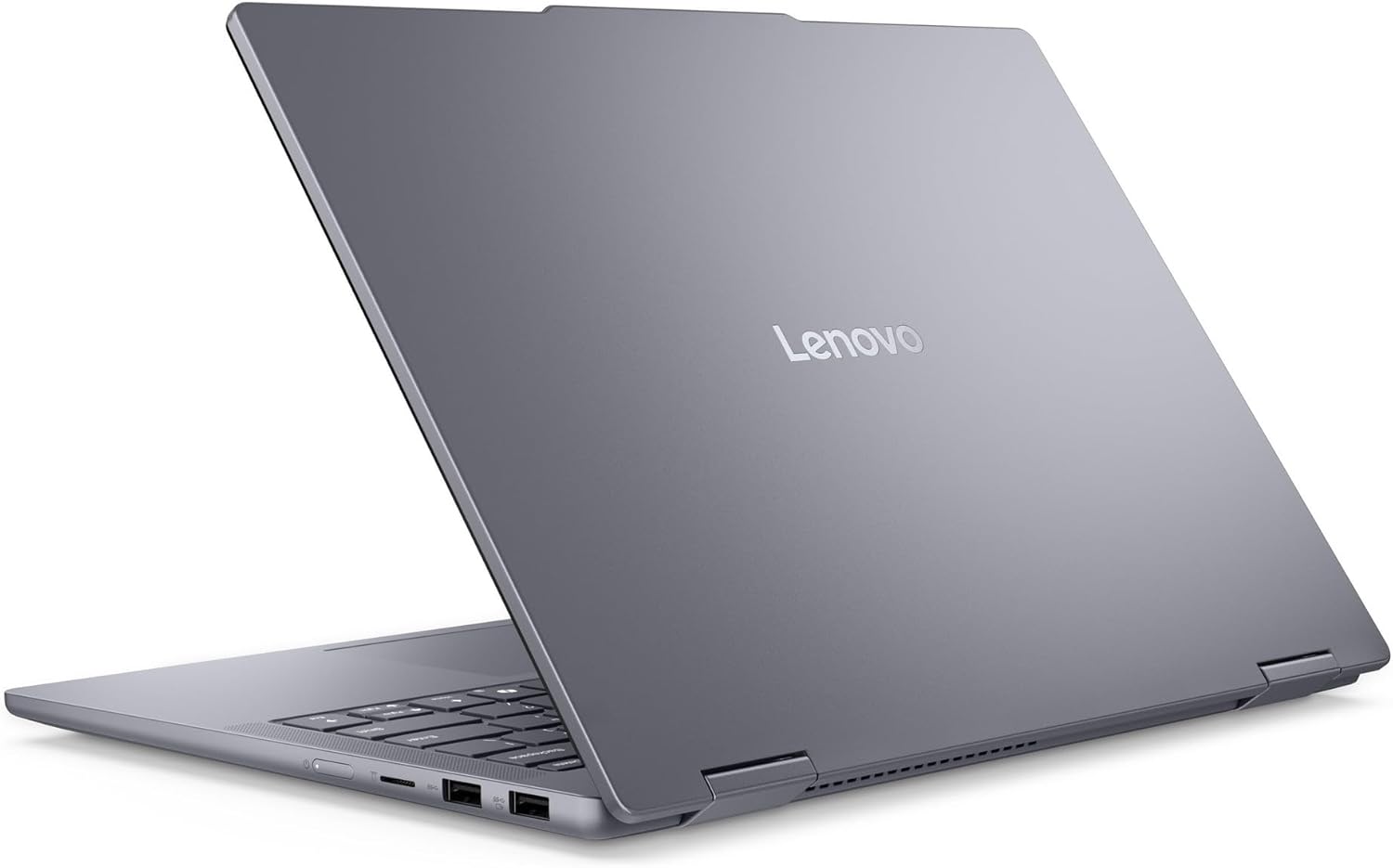 Lenovo IdeaPad 5i 2-in-1 14" WUXGA Touchscreen Laptop|Intel Core Ultra 5 AI 225U|Intel Graphics|Grey|Backlit| 8GB RAM DDR5 | 512GB SSD | Windows 11 Home | Bundle with USB 3.0 Hub