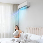 ROVSUN 12000 BTU Mini Split AC/Heating System with Inverter, 21 SEER2 Energy Saving 115V Ductless Split-System Air Conditioner with Pre-Charged Condenser, Heat Pump, Remote Control & Installation Kit