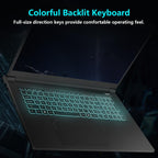 Thunderobot Storm 17 5060 Gaming Laptop  17.3" QHD 165Hz 2K Display  Core i7-13620H  GeForce RTX 5060  32GB DDR5 RAM  2TB SSD  RGB Backlit Keyboard  Wi-Fi 6  Win11 Home