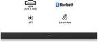 SYLVOX Outdoor Soundbar  IP65 Waterproof 60 Watts Soundbar with HDMI  Optical  AUX  USB and Bluetooth Connection  38 Inch Mountable