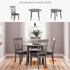 Signature Design by Ashley Shullden Casual Dining Room Side Chair with Spindle Back, 2 Count, Gray