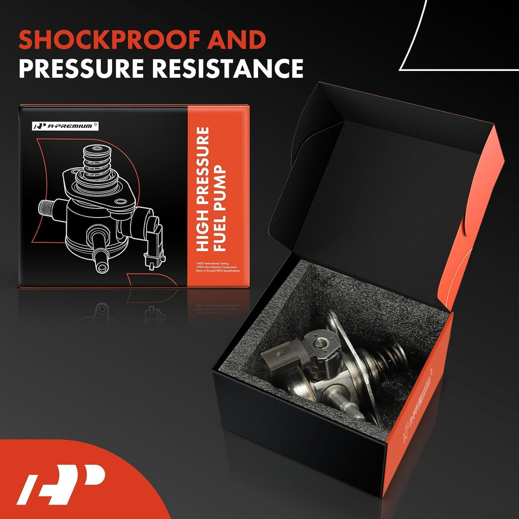 A-Premium Direct Injection High Pressure Fuel Pump Compatible with Chevrolet Equinox, Malibu, Traverse, Colorado, Blazer & GMC Terrain, Canyon & Buick LaCrosse, Regal Sportback, Envision & Cadillac