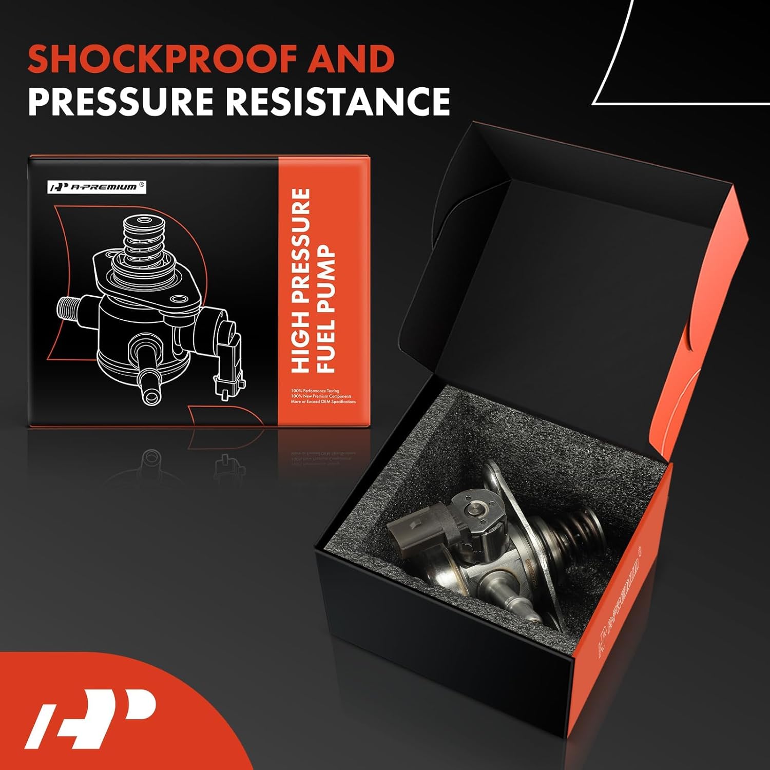 A-Premium Direct Injection High Pressure Fuel Pump Compatible with Chevrolet Equinox, Malibu, Traverse, Colorado, Blazer & GMC Terrain, Canyon & Buick LaCrosse, Regal Sportback, Envision & Cadillac
