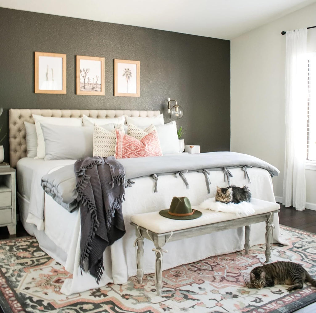 Luxe & Lazy Sheet Set (King, Sea)