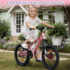 Kids Bike-18 20 Inch Bike for Boys and Girls Bicycle with Adjustable Seat and Handbrake, Bikes for Kids 7-13