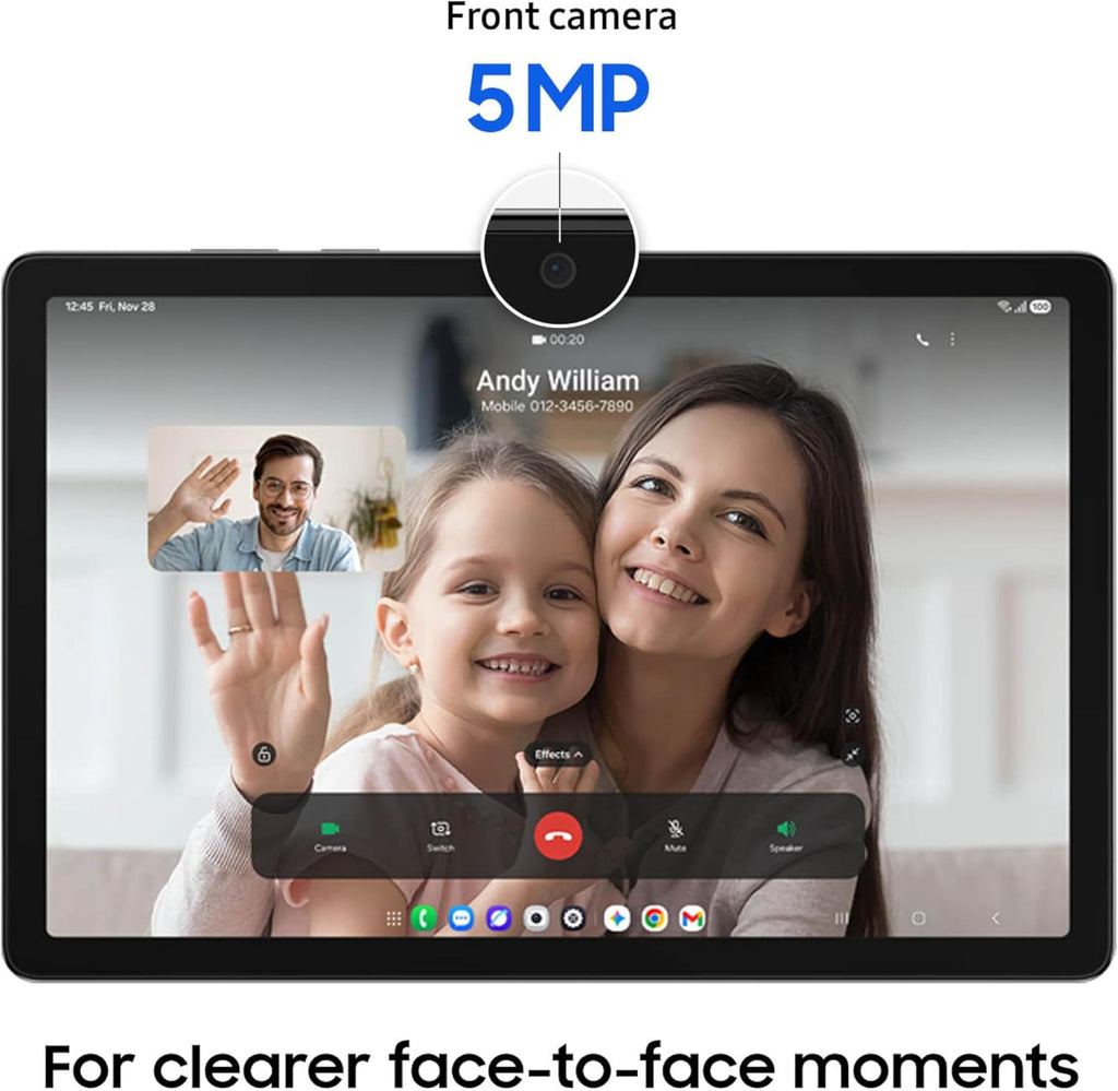 Samsung Galaxy Tab A11+ 6GB RAM  128GB Storage  Optimized Performance  Long Lasting Battery  Expandable Storage  Large Display  Dolby Atmos Speakers  AI Assist  Slim  Light  2 Year Warranty  Gray