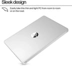 HP 14" LED Business Laptop Computer  16GB RAM 640GB Storage (128GB UFS + 512GB SD Card)  Intel Quad-Core N150 Processor  Windows 11 S & 1-Year Microsoft Office 365 Included  PLUSERA Earphones  Silver
