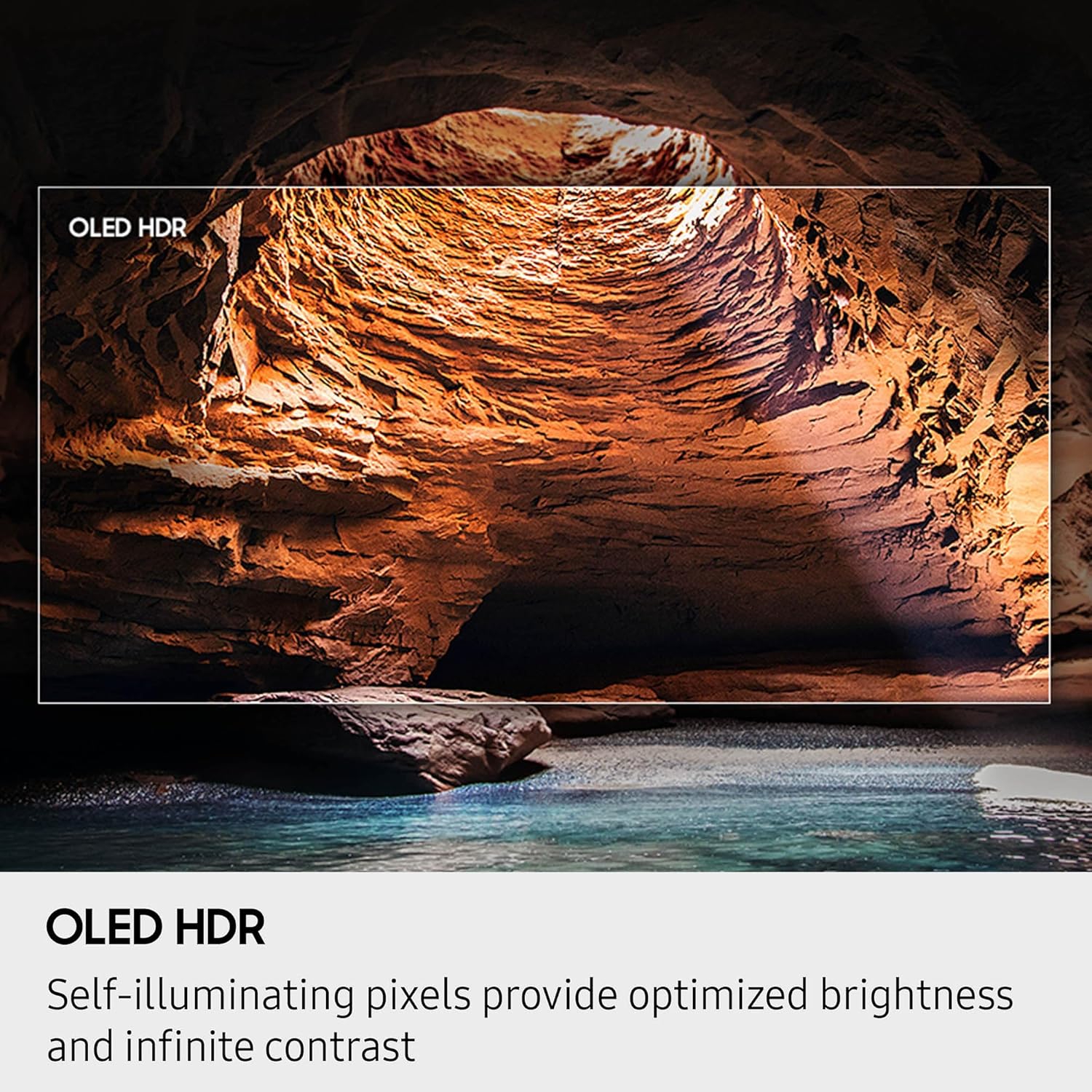 Samsung QN65S85FAFXZA 65 Inch OLED HDR 4K Smart TV with an AudioQuest PowerQuest2 Power Filter/Surge Protector 6 Outlet (2025)