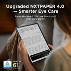 TCL NXTPAPER 11 Plus Android Tablet  11.5" 120Hz 2.2K Drawing Pad & Digital Notebook  Stylus Included  NXTPAPER 4.0 Display  AI Tools  8+8GB RAM  256GB Storage  8000mAh Battery  Onyx Black