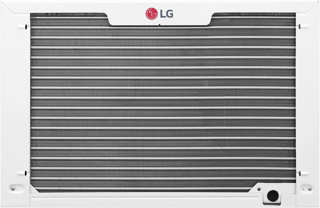 LG 18,000 BTU Window Air Conditioner with Heat, 230/208V, Cools 1,000 Sq.Ft. for Bedroom, Living Room, Basement, Apartment, with Remote, 2 Speeds, 24-Hour Timer, White