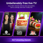 Roku Smart TV – 40-Inch Select Series, 1080p Full HD TV – Roku TV with Voice Remote – Flat Screen LED Television with Wi-Fi for Streaming Live Local News, Sports, Family Entertainment